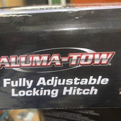 Uriah Products Aluma-Tow Adjustable Aluminum Ball Mount, 6in. Drop, 3 sizes
