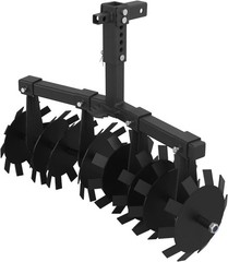 32″ Cut Width ATV/UTV Disc Plow Harrow With 2″ Receiver Hitch Heavy Duty Attach