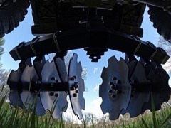 Big Buck Heavy Duty 8 Disc Wildlife Food Plot Plow 32” ATV UTV