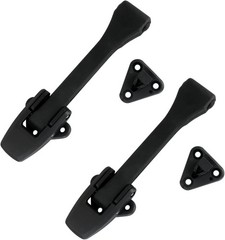 Hood Latch Kit Hood Latches 2PCS Compatible with Ford L9000/ Ford Semi Trucks Ac
