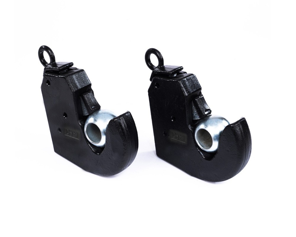 2 X Category Cat 1 Tractor Lower Link Quick release Hitch ball Hook weld on end