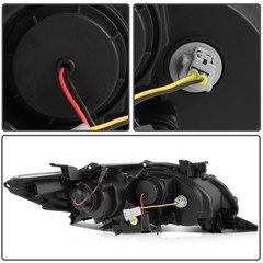 LED Projector Headlight Assembly For Toyota Corolla 2011-2013 DRL Both Sides