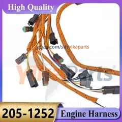 205-1252 Engine Wire Harness for Caterpillar CAT 3126E 3126B 3126 Excavator