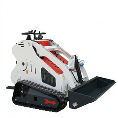 Mini Skid Steer Track Loader B&S Gas Engine with 2 Attachments USA Stock
