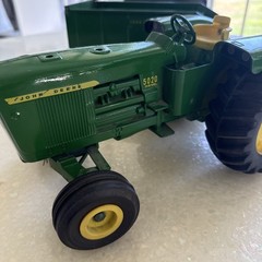 Vintage John Deere 5020 Diesel Tractor With Trailer (Agriculture)