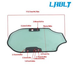 LABLT Cab Door Glass For Caterpillar Skid Steer CAT 262D3 259D3 259D 246D 249D