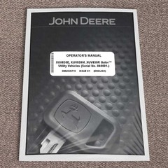John Deere XUV835E, XUV835M, XUV835R Gator Owners Operators Manual – OMUC26715