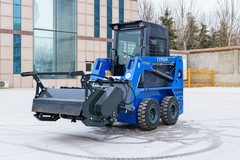 Mini Skid Steer Forestry Mulcher / TYPHON STOMP 509 Land Clearing Attachment