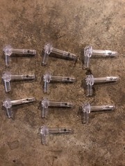 10 – 5/16″ Clear Check Valve Maple Syrup Tubing Taps Spiles Spouts