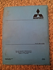 Mitsubishi Forklift Parts List Book Gasoline Engines 4G63 4G64