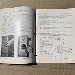 1950 Hercules Motors Corporation JX & JXL ENGINES Operation & Maintenance Manual