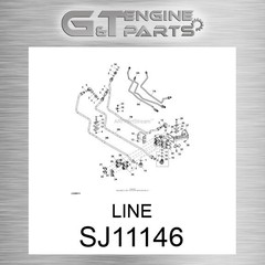 SJ11146 LINE fits JOHN DEERE (New OEM Open Box)