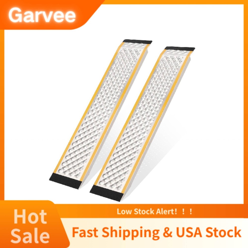 800 Lb Load Capacity Standard Fits The Shed Ramps, 5FT Two-Piece Aluminum Loadin