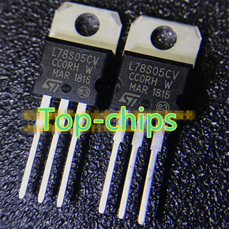 10pcs NEW L78S05CV IC REG LDO 5V 2A TO-220