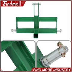 Findmall 3 Point Hitch Receiver W/Suitcase Weight Brackets for CAT 1 Tractor NEW