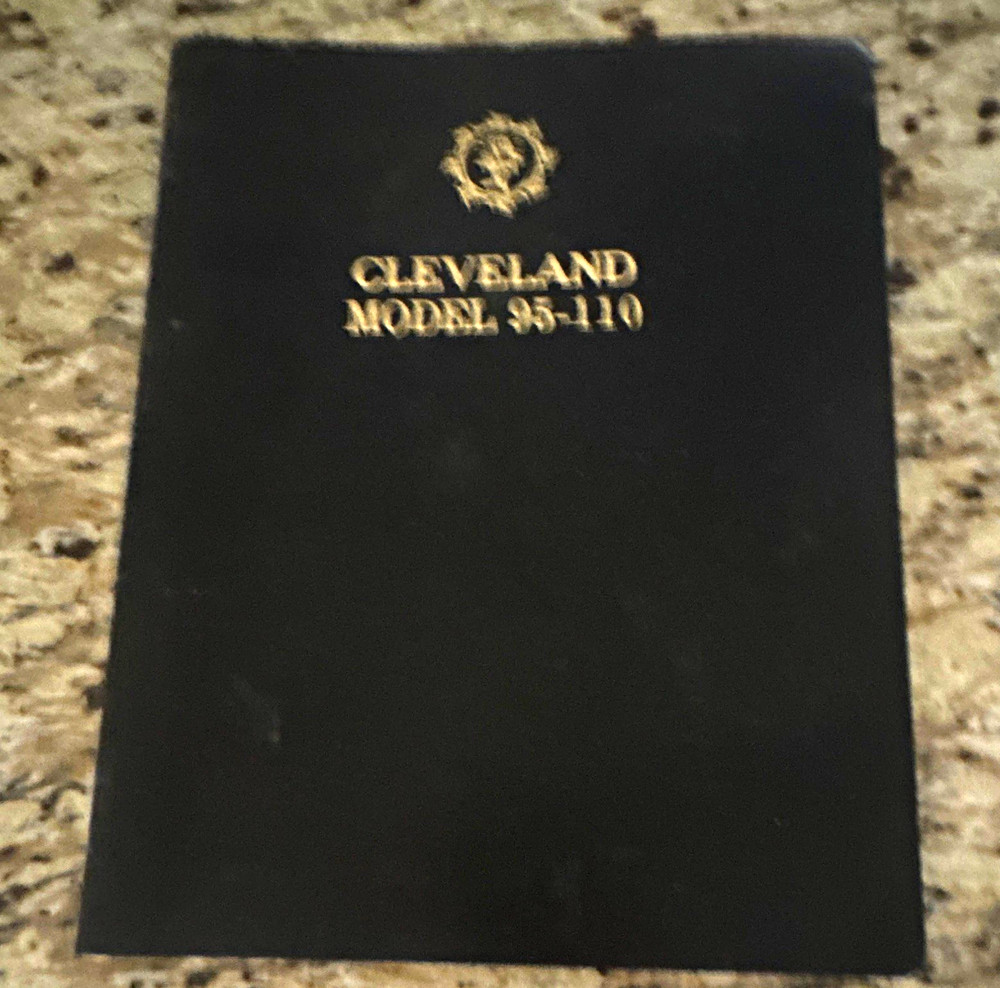 Jetco Parts Catalog Manual for Cleveland Trencher Model 95-110