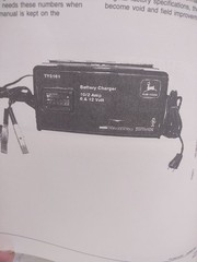 John Deere TY5161 10/2 Amp Battery Charger Operator’s Manual OMTY24014 English