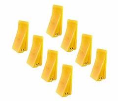 3CHL – Set of 8 Hensley style Crimp-On Bucket Teeth – 3CHXL