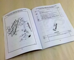 J I Case Utility Loader And Backhoe For 310 Utility Tractor Part Catalog Manual