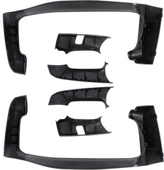 HECASA Side Mirror Arm Covers Compatible With 2004-2023 Volvo VNL Truck Right &