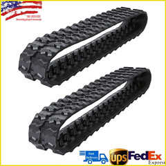 180x60x35 Rubber Tracks Set of 2, Mini Excavator Replacement Tracks Heavy Duty