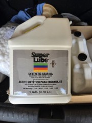 Super Lube 54101 Synthetic Gear Oil ISO 150, 1 gal Bottle – 85W FOOD GRADE