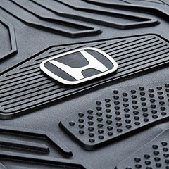 Plasticolor Honda Weatherpro 4 Pc. Black All-Weather Floor Mat Set