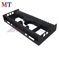 45 INCH Heavy-Duty Skid Steer Pallet Fork Frame With Receiver Hitch 2500 LBS
