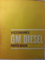 General Motors GM Detroit V 53 Engine Parts Catalog Manual Diesel 8v-53 6v-53