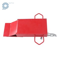 Clamp On Forklift Trailer Hitch 2″ Receiver Attachment Fork Towing Adapter