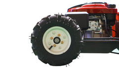 Remote control lawn mower with adjustable mowing height Limited time offer