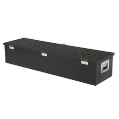 50″Aluminum Five Pattern Toolbox Single Lock Black