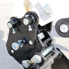 25mm Pin Mini Excavator Quick Coupler w/ Grease Fitting 90mm Span Hitch