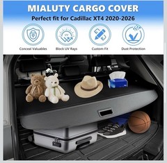 2020-2026 Cadillac XT5 Retractable Trunk Cover Rear Cargo Cover Security Shade