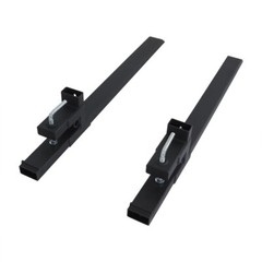 New 4000lbs 60″ Clamp on Pallet Forks for SkidSteer Loader Bucket Tractor Fork