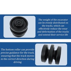 For Bobcat T140 T180 T190 T200 T250 T650 T770 6689371 6732901 Bottom Roller US