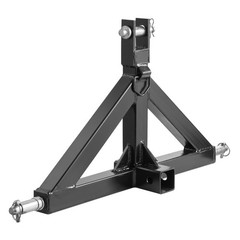 Uimoso 2″ Tractor Hitch Receiver Adapter, 3-Point, 3000 lbs Load Capacity