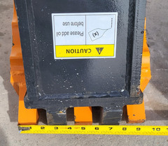 Excavator Wolverine Hydraulic Clamp – Thumb 8T Heavy Duty Attachment