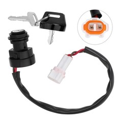 Ignition Key Switch for Yamaha Wolverine Warrior Bear Tracker Big Bear – OEM#