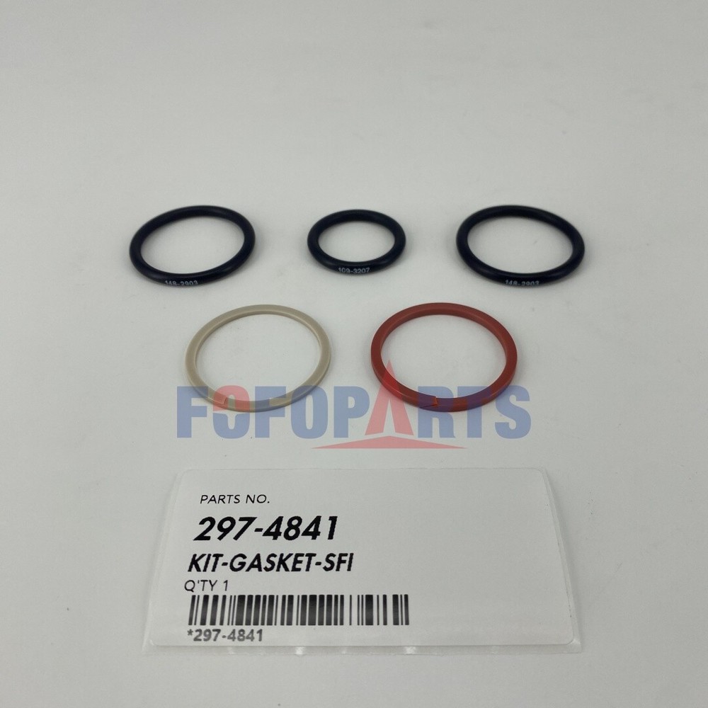 1PCS 297-4841 Single Fuel Injector Gasket Kit Cat C7 C9 C12 Diesel Engine