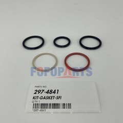 1PCS 297-4841 Single Fuel Injector Gasket Kit Cat C7 C9 C12 Diesel Engine