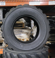 4 NEW SUPER GRIP 10-16.5 R4 PNEUMATIC SKID STEER TIRES 10X16.5 10 PLY RIM GUARD