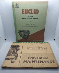 EUCLID GM SERIES 6-110 DIESEL ENGINE Maintenance Service Repair Manual 1955 Plus