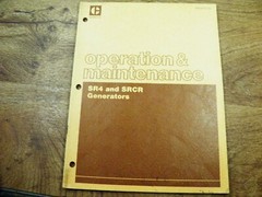 CAT Caterpillar SR4 SRCR GENERATORS OPERATION AND MAINTENANCE MANUAL