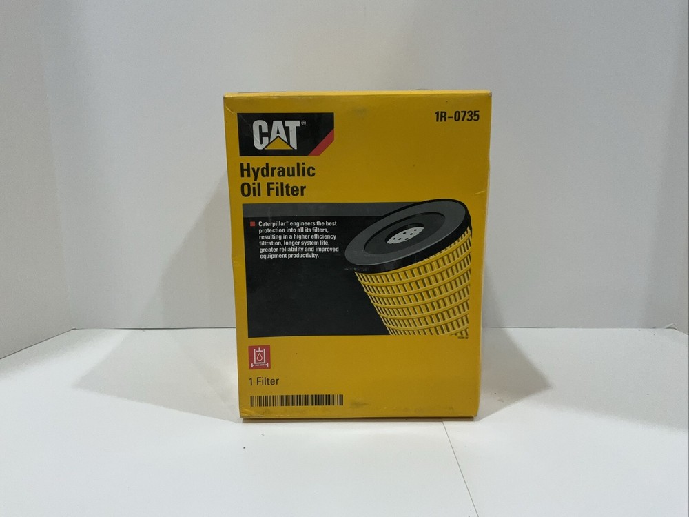 NOS CAT Caterpillar Genuine OEM Hydraulic Oil Filter 1R-0735