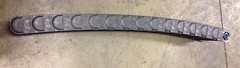 igus flexable wire hose cable cat track 5 3/4 x 1 3/4 x 39 inches 3838.02.300