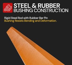 84″x6″x3/4″ Skid Steer Bucket Cutting Edge Blade 16Mn Steel Single Bevel