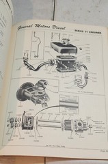 GM GENERAL MOTORS DIESEL SERIES 71 PARTS BOOK