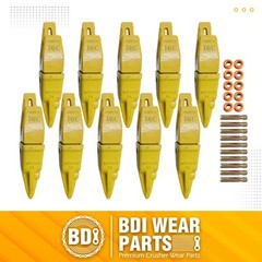 119-3204 CAT Style J200 Backhoe Bucket Shank & 1U3202TL Bucket Teeth w/ Pins -10