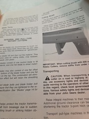 John Deere 1979 Operators Manual 509 609 709 Rotary Cutters OM-W21329 Issue F4